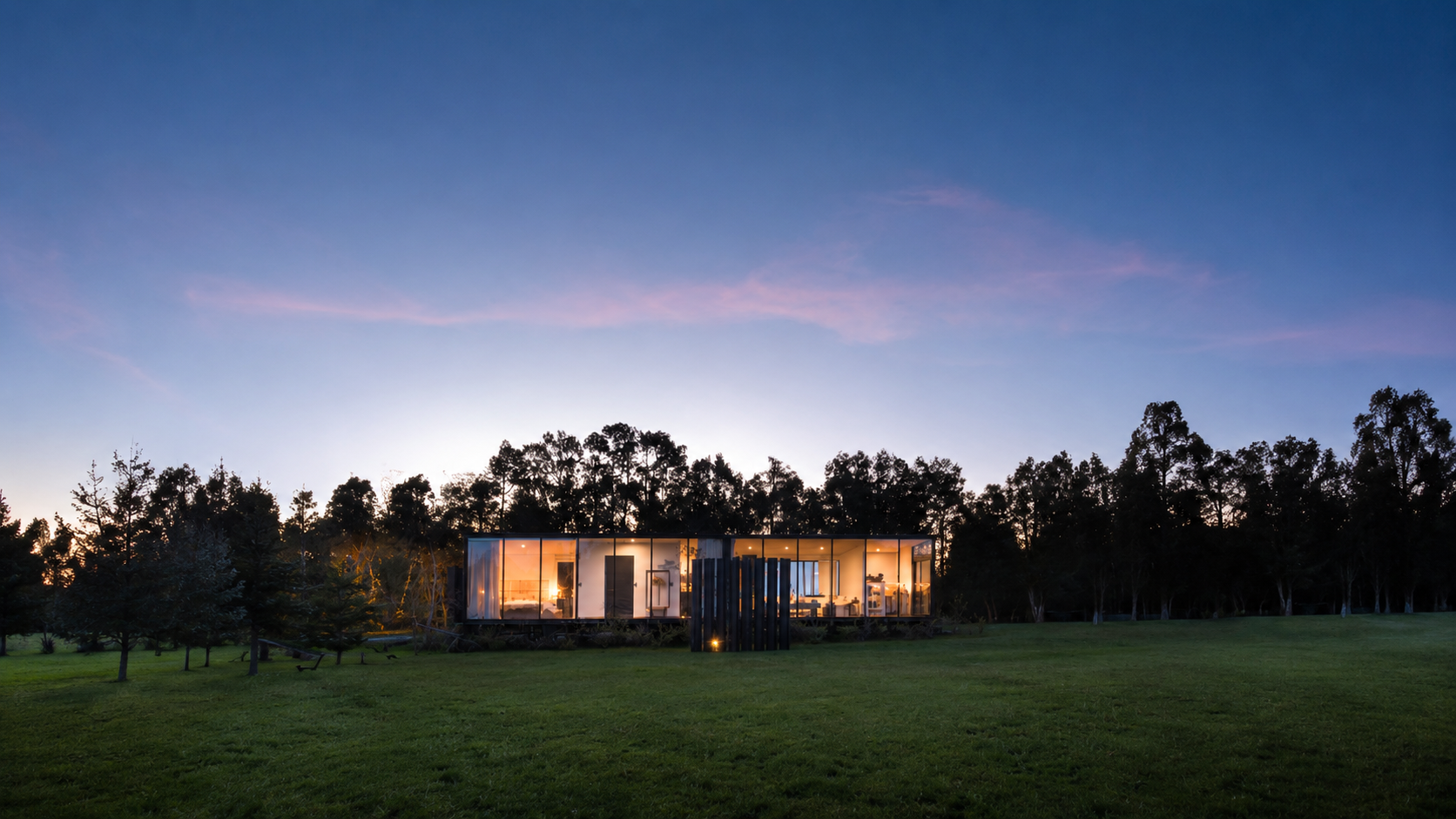 Casa Puerto Varas integrada al paisaje