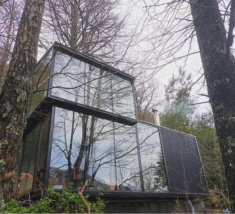 Casa Malalcahuello entre el bosque